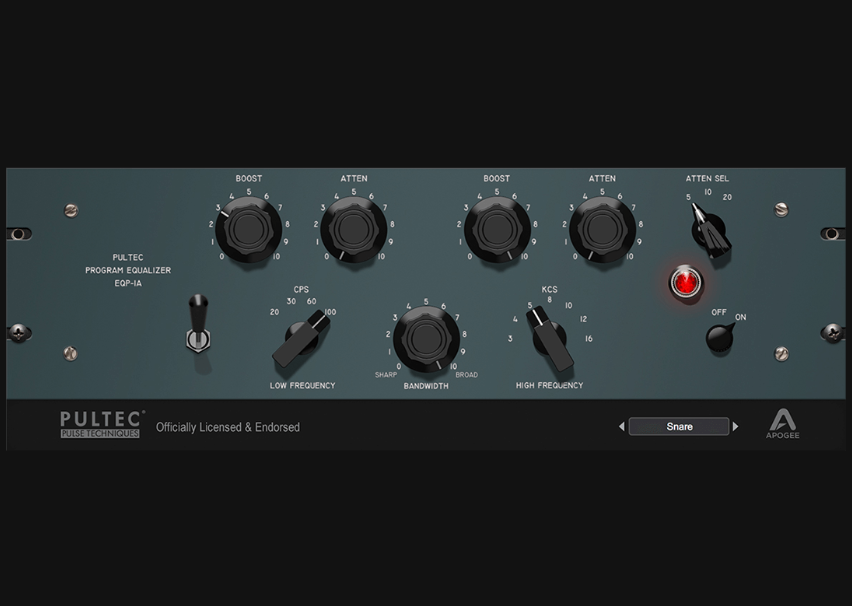 Apogee Pultec EQP-1A